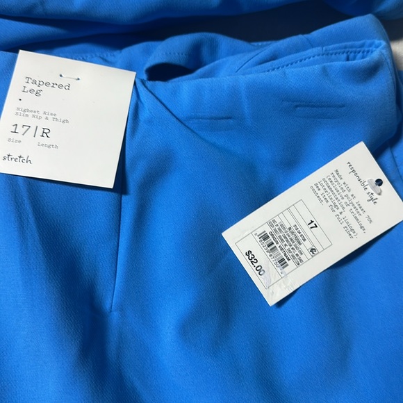 A New Day Women's Tapered High Rise Ankle Length Tailored Trousers - Picture 12 of 12